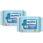 Diapex Soft Baby Wipes pack of 2 30pcs