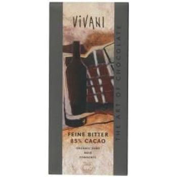 Vivani - Vegan Bar, 85% Dark Chocolate (100g)