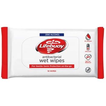 Lifebuoy Skin Cleansing Wipes 10pcs