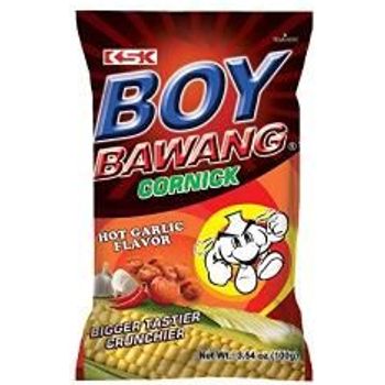KSK Boy Bawang Corniick Hot Garlic Flavor 100g