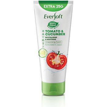 Eversoft Tomato and Cucumber Facial Cleansing Foam 130g