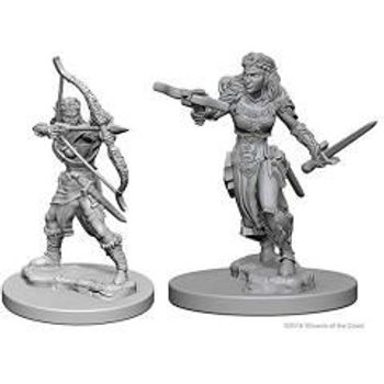 Wizkids Dungeons & Dragons Nolzur’s Marvelous Miniatures: Elf Ranger Female