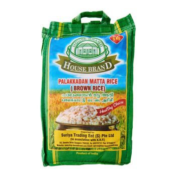 HouseBrand Palakkadan Matta Rice(Brown Rice) 5kg