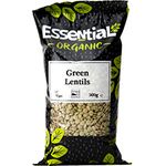 Essential Organic Green Lentils