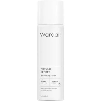 Wardah Crystal Secret Exfoliating Toner with Natural AHA+PHA 125ML