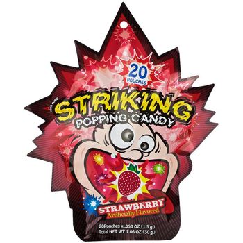 Little Keefy Striking Popping Candy Strawberry