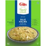 Gits Ready Meals Suji Halwa Suji Milk Sugar 300g