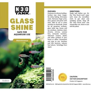 N30 Glass Shine for Aquarium 250ml