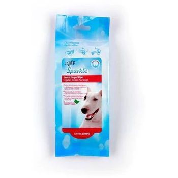 All for Paws Sparkle Finger Wipes 25 Sheets 60g