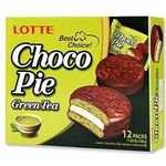Lotte Choco Pie Green Tea 12 Individual Pack