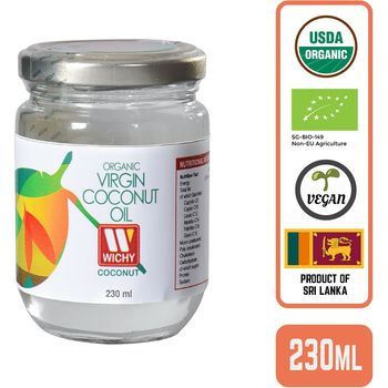 Wichy Organic Coconut Oil Virgin Cold Pressed 230ml