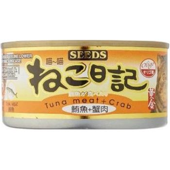 Seeds Miao Miao Cat Canned Food Tuna And Crab 170g