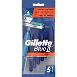 Gillette Blue2 Plus Mens Disposable Razor Bag 5 Count 48g