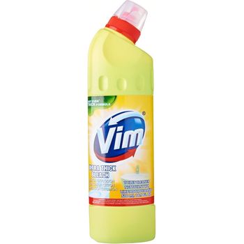 Vim Lemon Bathroom Bleach Cleaner 500ml