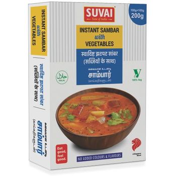 Suvai Instant Sambar With Real Vegetables 200g