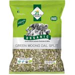 24 Mantra Organic Green Moong Dal Split 1kg