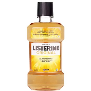 Listerine Original Mouthwash 750ml
