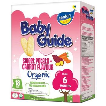Tenten Baby Guide Organic Sweet Potato Carrot 36g