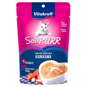 Vitakraft Cat Soupurr Tuna Soup Topped with Kanikama 50g