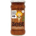 Zest Tomato Mushroom And Green Pepper Pasta Sauce 340g