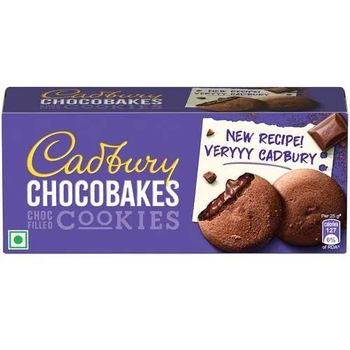 Cadbury Chocobakes Choc Filled Cookies 75g