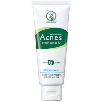 Mentholatum Acnes Multi 6 Action Face Wash 100g