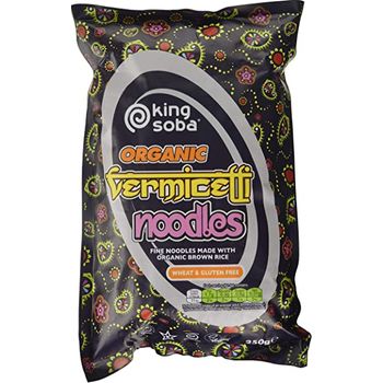 King Soba Organic Vermicelli Noodles 250g