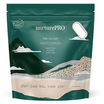 Nurture Pro Pawsoft Tofu Cat Litter Charcoal 7L