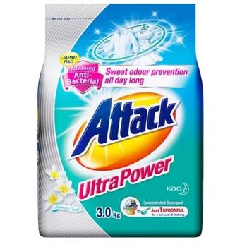 Attack Enzyme Power Aromatic Floral Powder Detergent 3kg