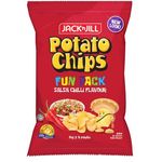 Jack 'n Jill Potato Chips Fun Pack - Salsa Chili (8 x 15g)