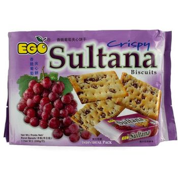 EGO Crispy Sultana Biscuits 220g