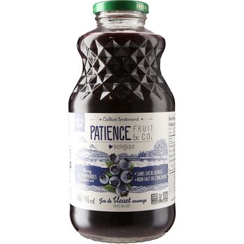 Patience Organic Pure Wild Blueberry Juice
