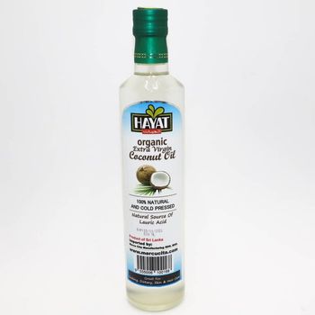 MHF Hayat Organic Extra Virgin Coconut Oil 250ml