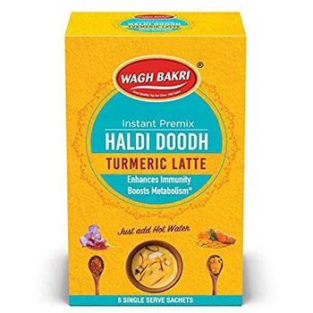 Wagh Bakri Instant Premix Haldi Doodh Turmeric Latte 110g
