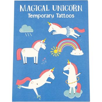 Rex London Temporary Tattoos Magical Unicorn