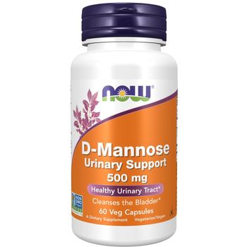 Now (Foods) - Healthy Urinary Tract, D-Mannose (120 veggie capsules)
