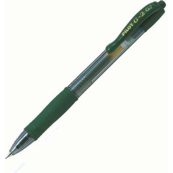 Pilot G2 Gel Pen Extra Fine 07mm Blg27 Green
