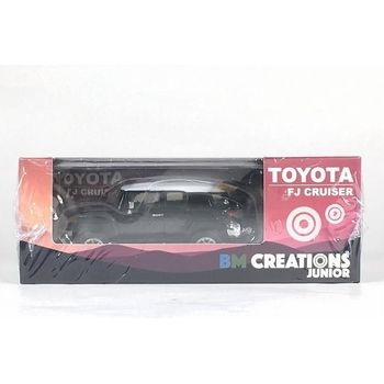 BM Creations Toyota FJ Cruiser 2015 Black RHD Diecast Car