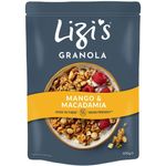 Lizi's - Granola, Wholegrain Mango & Macadamia Cereal (400g)
