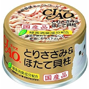 Ciao Chicken And Scallops Can 85gm