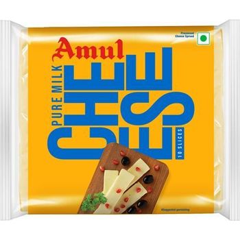 Amul Cheese Slices Rich In Protein 10 Slices 200g