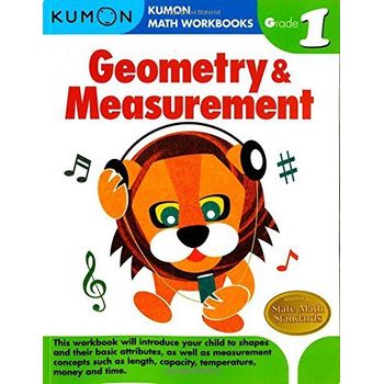 Kumon Grade 1 Geometry Measurement Kumon Math Workbooks
