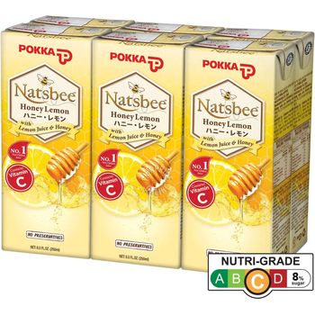 Pokka Packet Drink Natsbee Honey Lemon 6 x 250ml