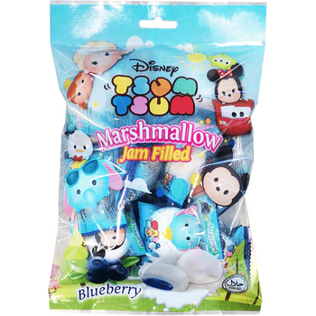 YLF Tsum Tsum Marshmallow Jam Filled Blueberry 90g