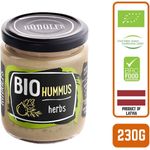 Rudolfs Organic Hummus with Herbs 230g