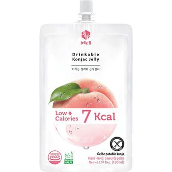 Jelly B Drinkable Konjac Jelly Peach Flavor 150ml