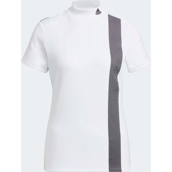 Adidas Women Golf Aeroready 3-Bar Mock Neck Shirt