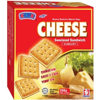 Kerk Sweetened Cheese Sandwich 208g