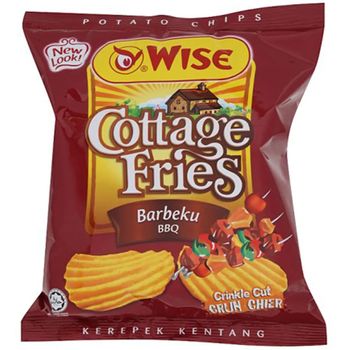 Wise Cottage Fries Kerepek Kentang BBQ 60g