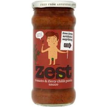 Zest Tomato And Fiery Chilli Pasta Sauce 340g